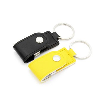 皮製隨身碟-翻頁扣式金屬環USB_2